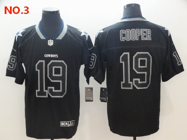 Men's Dallas Cowboys #19 Amari Cooper Jerseys NO.3;